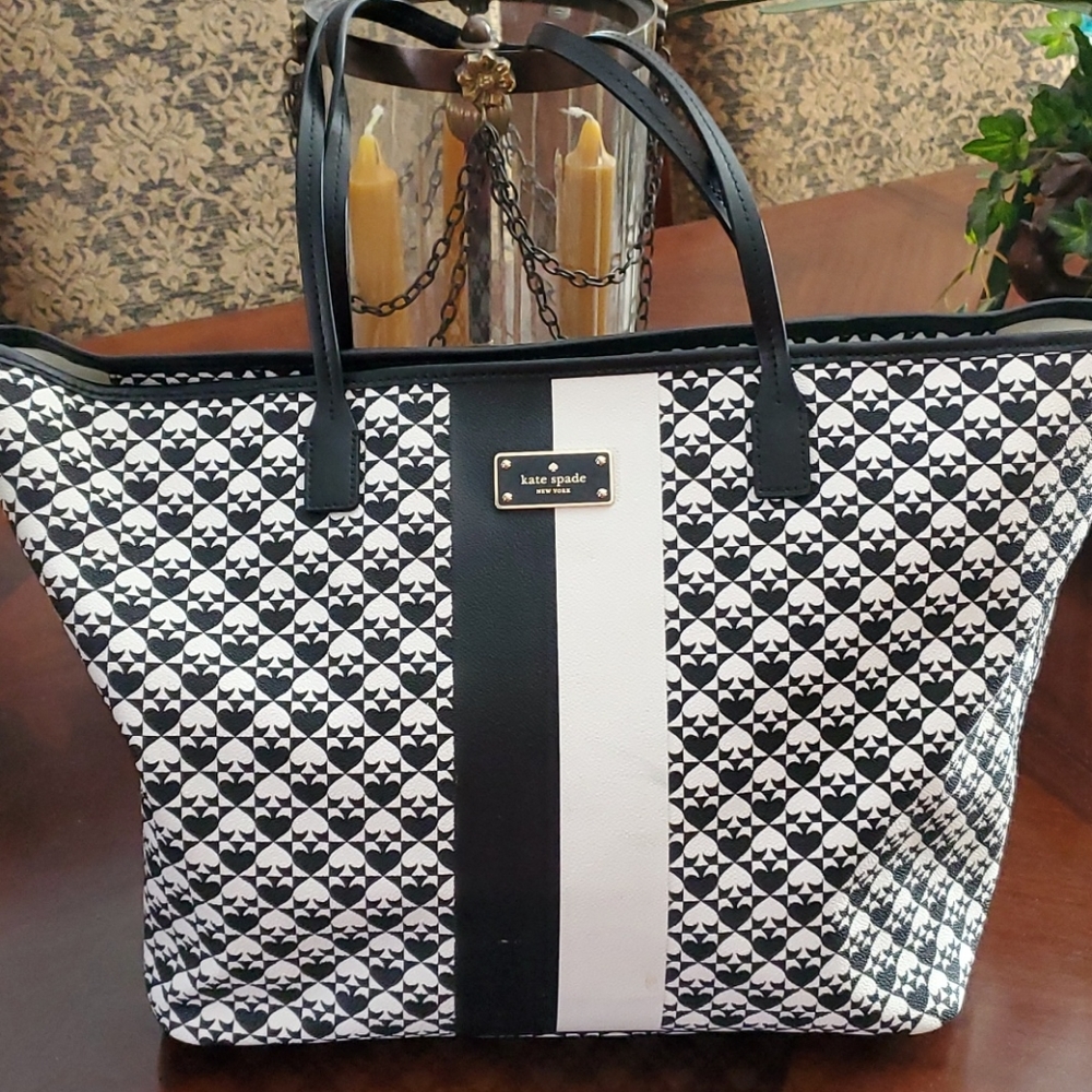 Kate Spade Black/White Purse